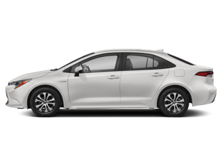 White 2022 Corolla Hybrid