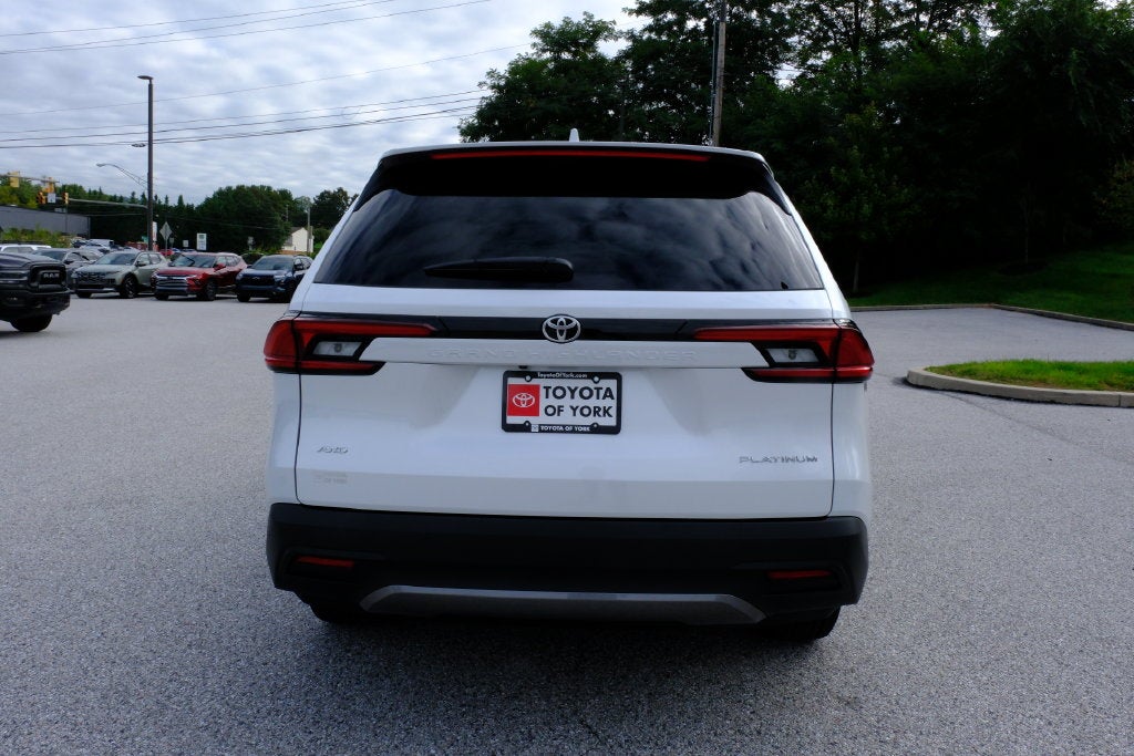 2026 Toyota Grand Highlander Platinum