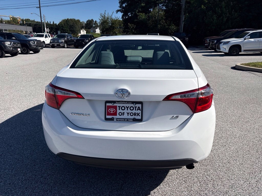 2016 Toyota Corolla LE