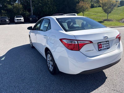 2016 Toyota Corolla LE