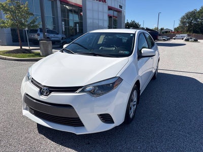 2016 Toyota Corolla LE