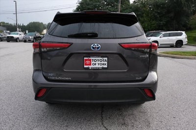 2021 Toyota Highlander Hybrid XLE