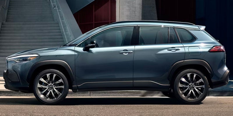 Blue 2025 Toyota Corolla Cross