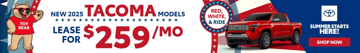 New 2025 Tacoma Models