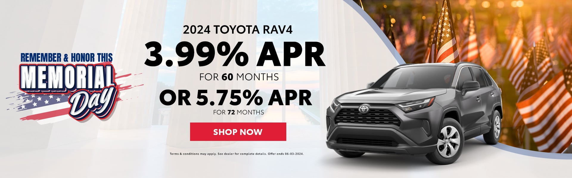 2024 Toyota RAV4 May Special